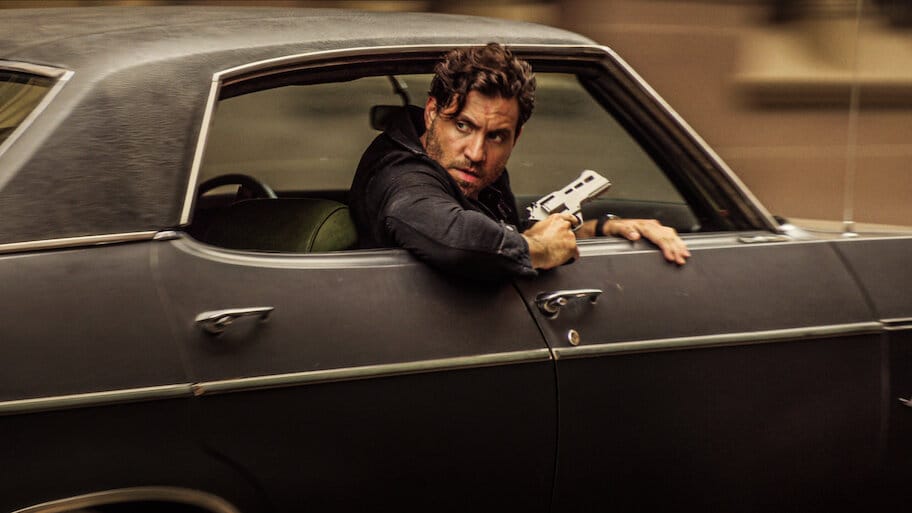 The Last Days of American Crime backdrop