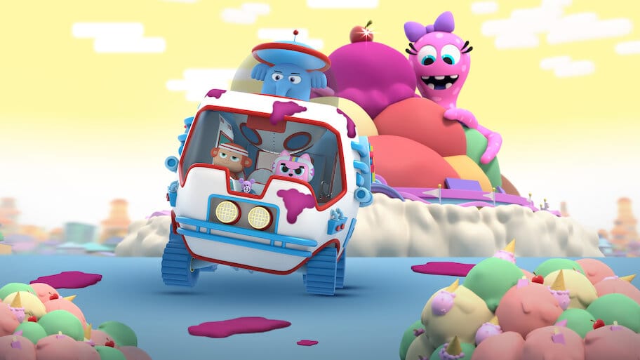 Chico Bon Bon: Monkey with a Tool Belt backdrop