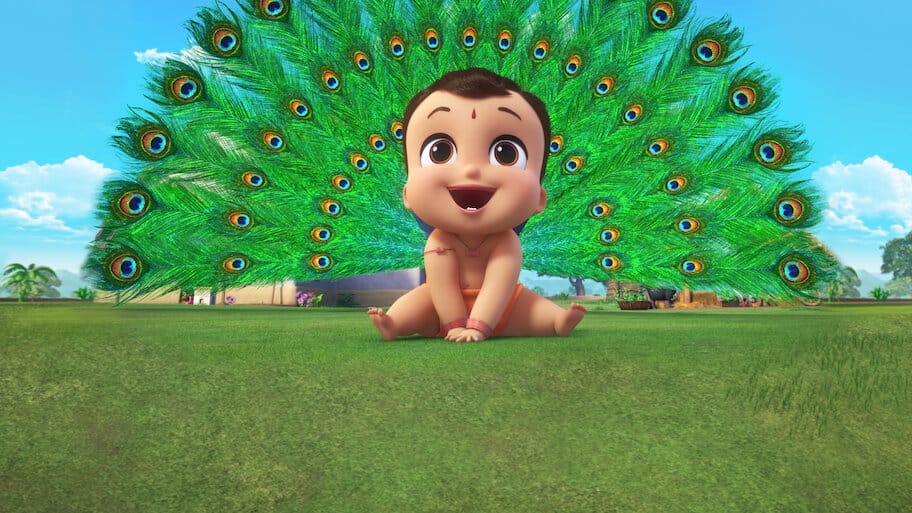 Mighty Little Bheem backdrop