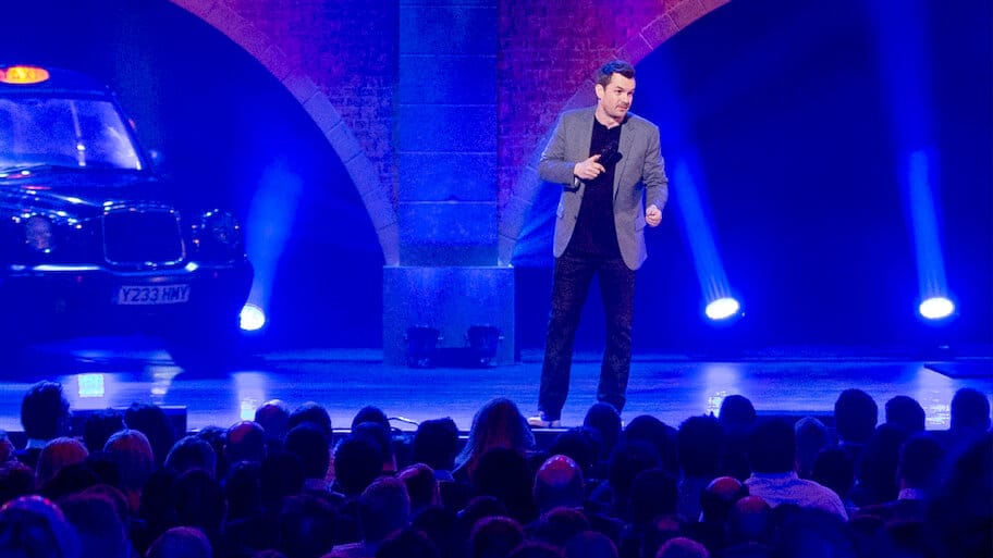 Jim Jefferies: This Is Me Now backdrop