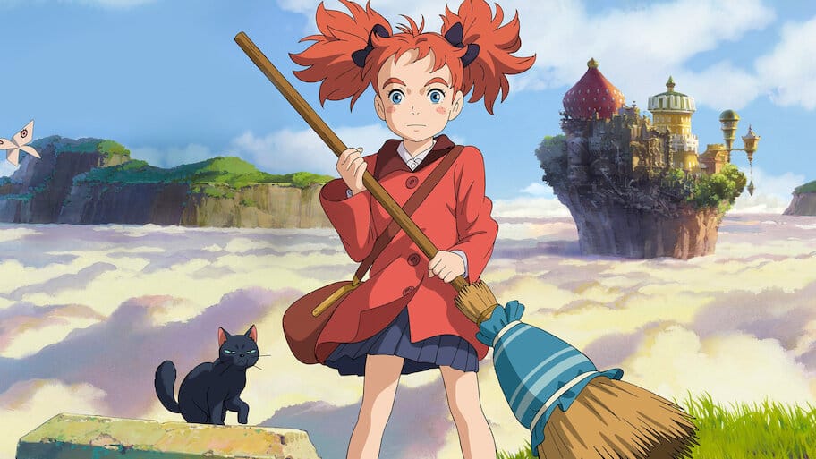 Mary and The Witch's Flower backdrop