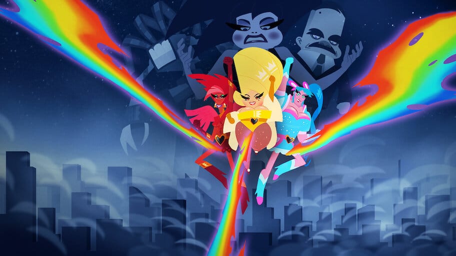 Super Drags backdrop