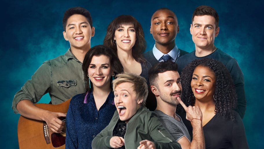 The Comedy Lineup backdrop