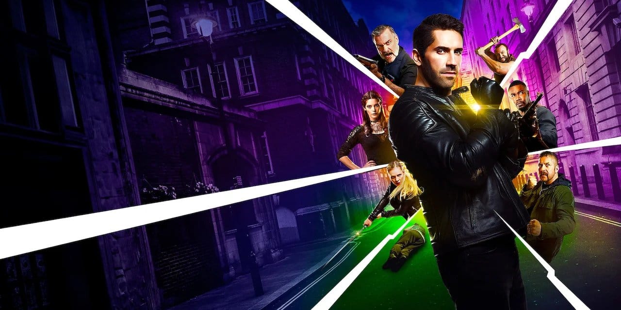 Accident Man backdrop