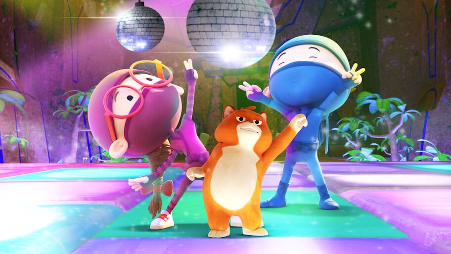 Hello Ninja backdrop