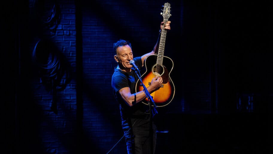 Springsteen on Broadway backdrop