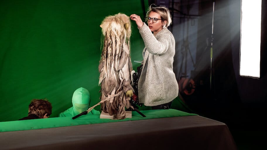 The Crystal Calls Making the Dark Crystal: Age of Resistance backdrop