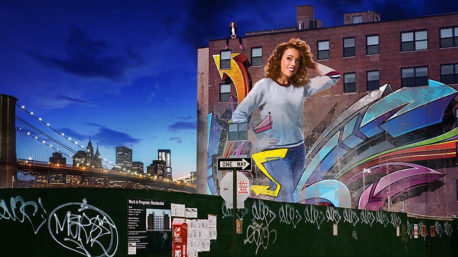 The Break with Michelle Wolf backdrop
