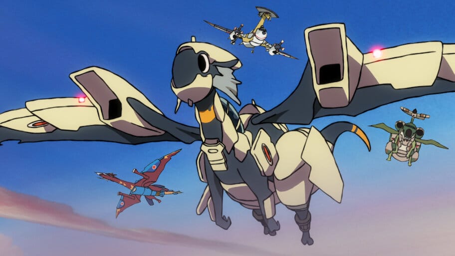 DRAGON PILOT: Hisone & Masotan backdrop