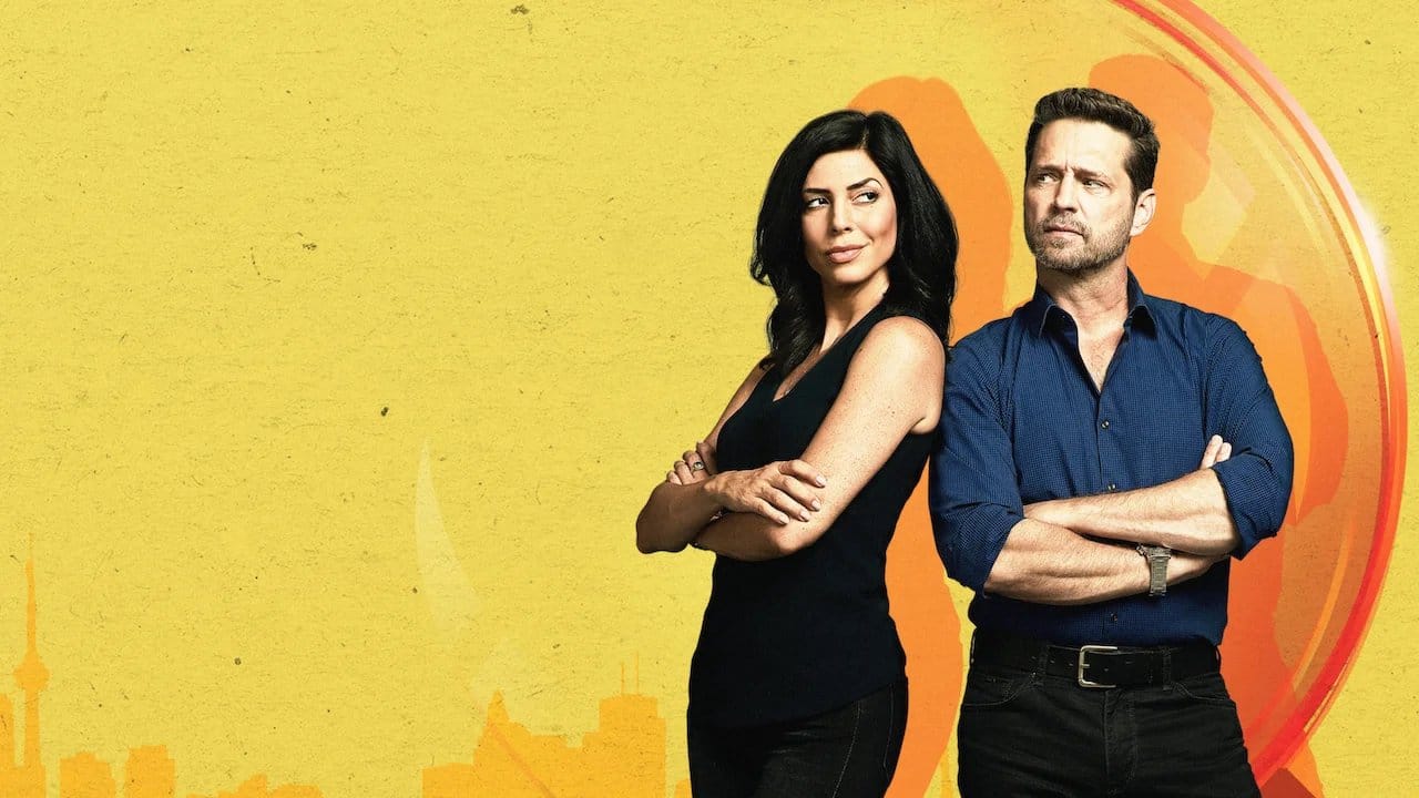 Private Eyes backdrop
