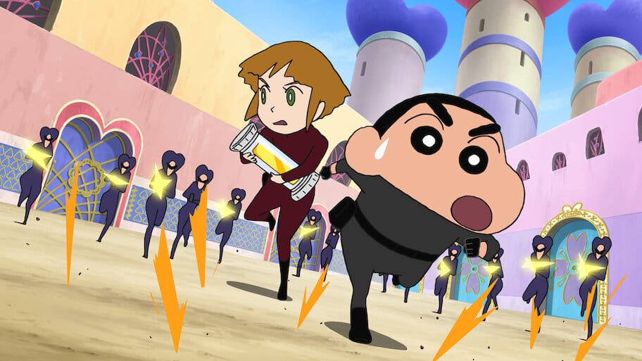 Crayon Shin-chan the Movie: The Storm Called: Operation Golden Spy backdrop