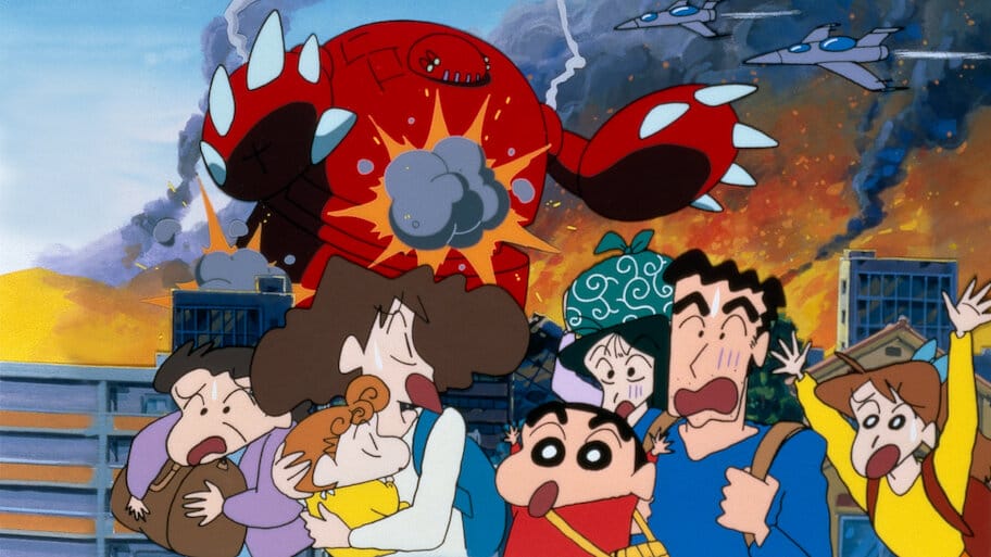 Crayon Shin-chan the Movie: Explosion! The Hot Spring's Feel Good Final Battle backdrop