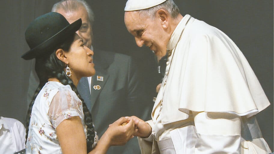 Pope Francis: A Man of His Word backdrop