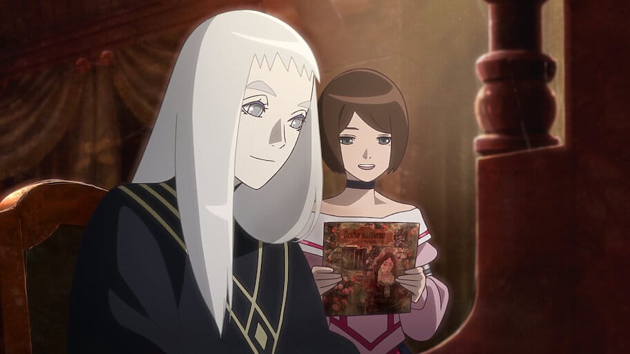 Vampire in the Garden backdrop