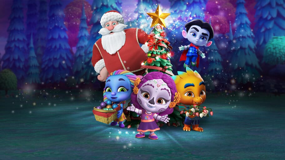 Super Monsters and the Wish Star backdrop