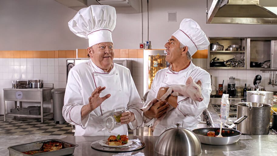 Natale da chef backdrop