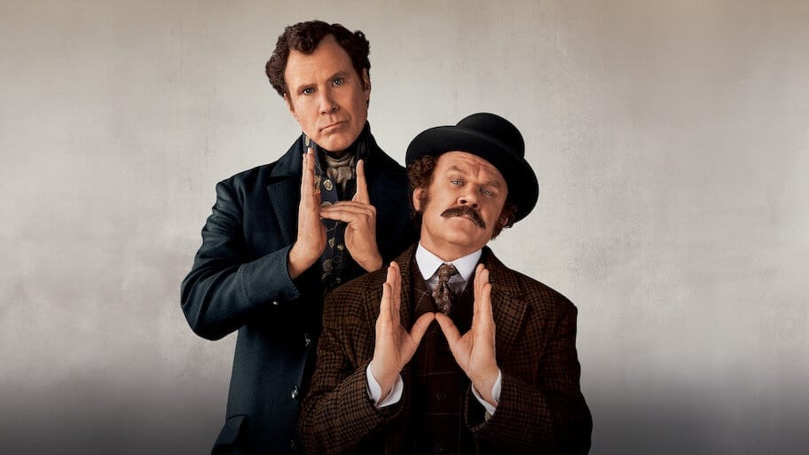 Holmes & Watson backdrop