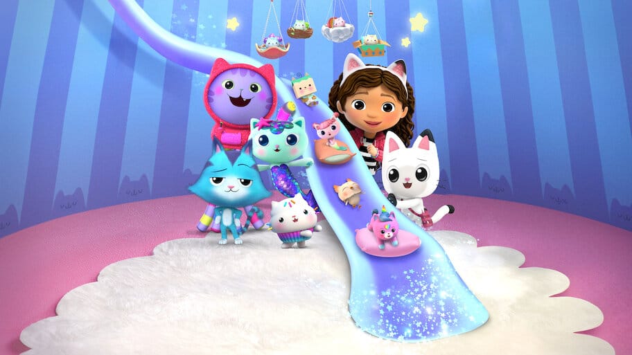 Gabby's Dollhouse backdrop