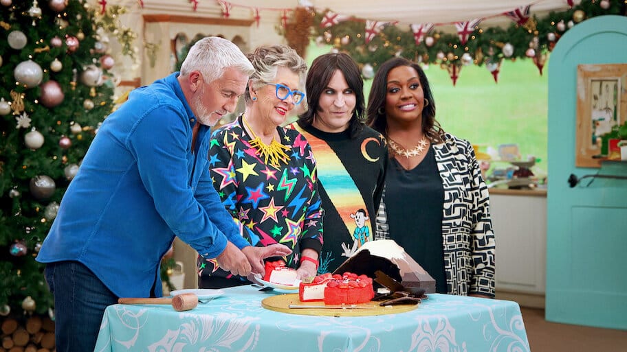 The Great British Baking Show: Holidays backdrop