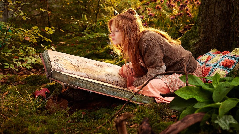 The Little Witch backdrop