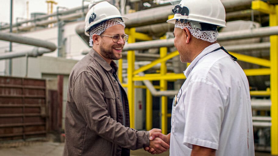 The G Word with Adam Conover backdrop