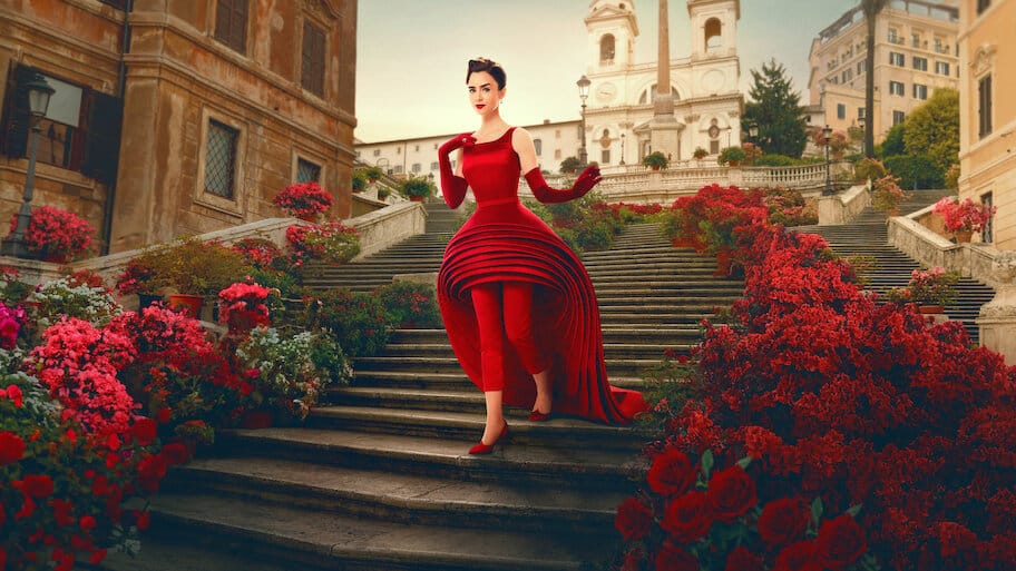 Emily in Paris backdrop