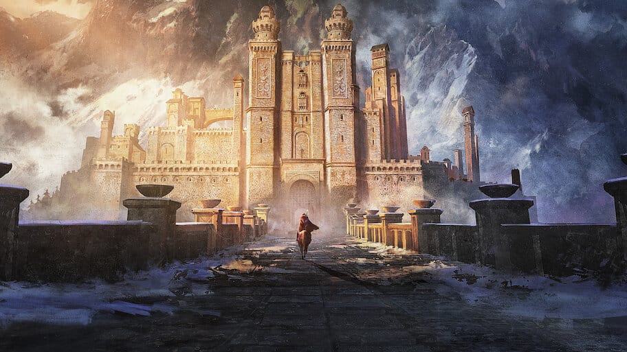 The Witcher: Nightmare of the Wolf backdrop