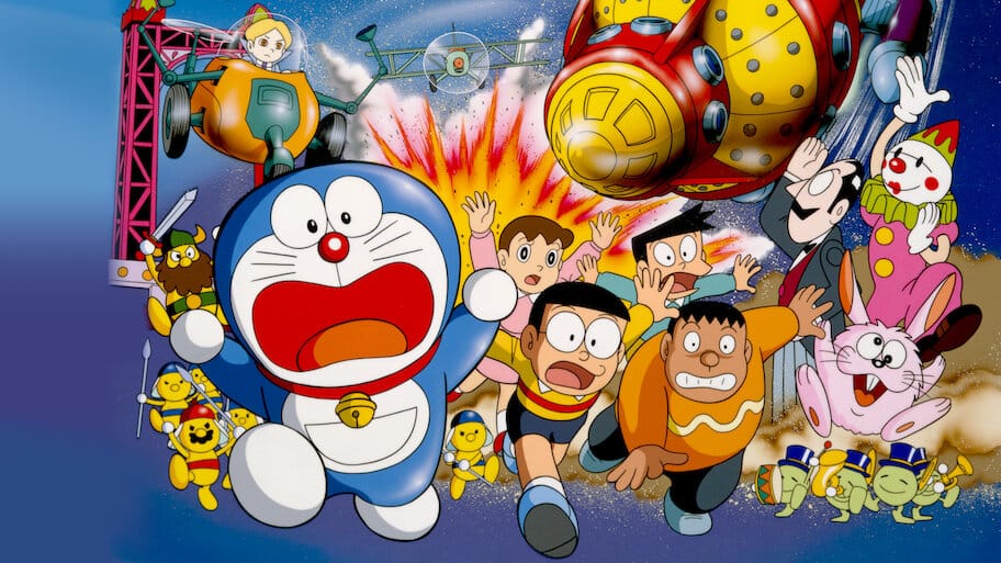 Doraemon the Movie: Nobita and the Tin Labyrinth backdrop