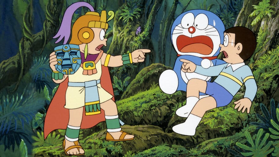 Doraemon the Movie: Nobita’s Legendary King of The Sun backdrop