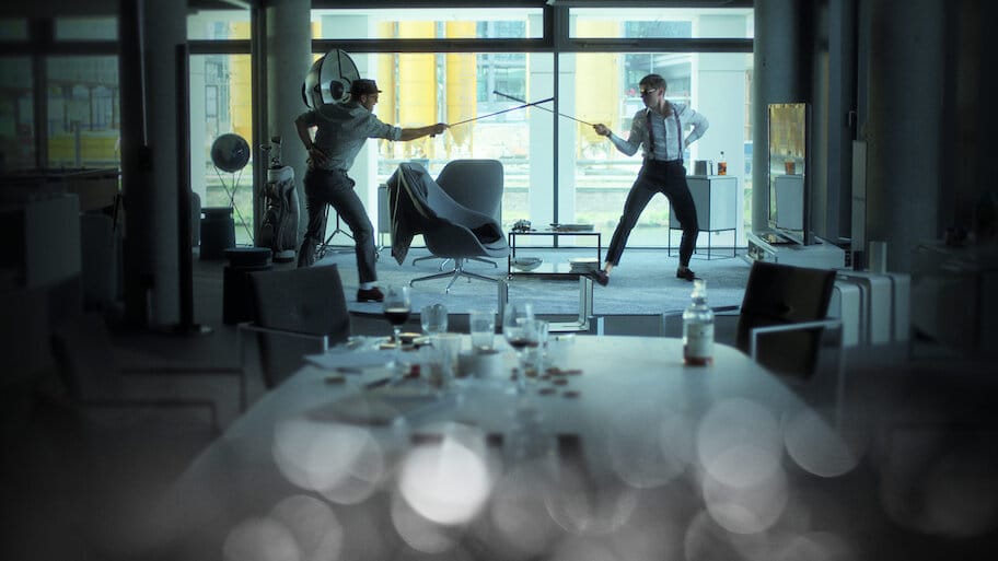 Rising High backdrop