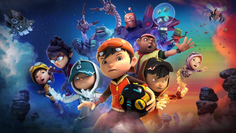 BoBoiBoy: Sfera Kuasa backdrop