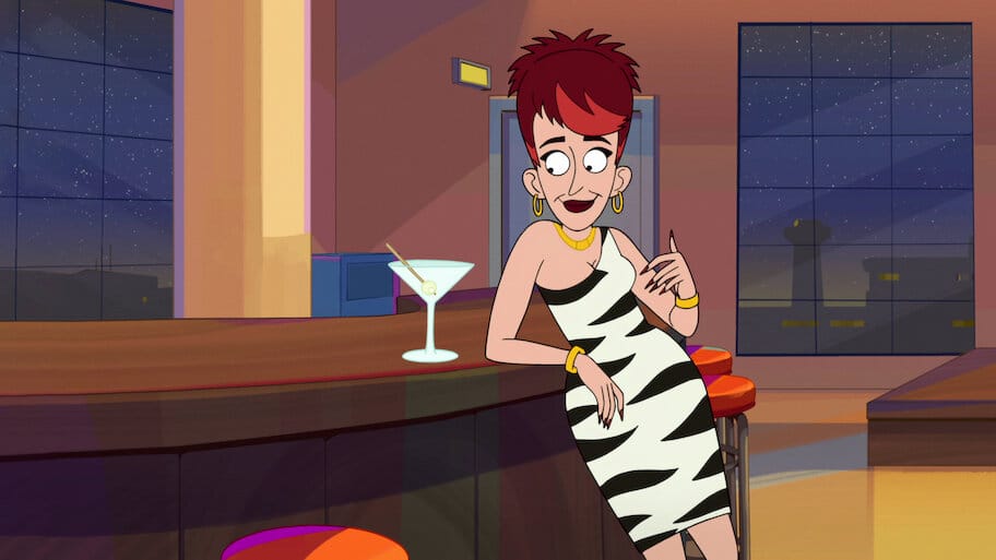 Chicago Party Aunt backdrop