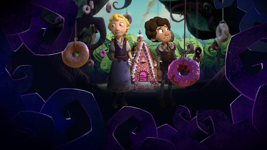 A Tale Dark & Grimm backdrop