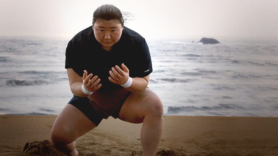 Little Miss Sumo backdrop