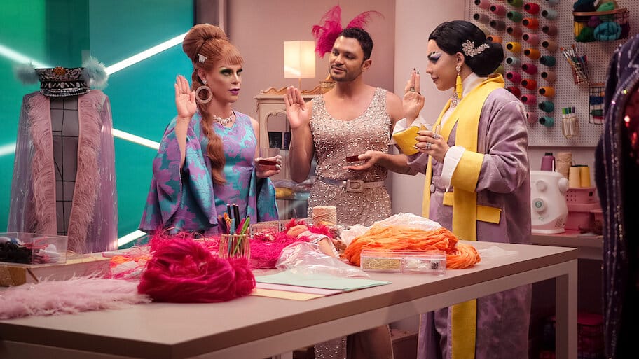 A Queen Is Born backdrop