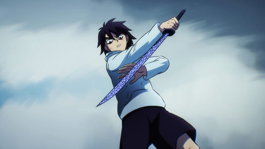 Scissor Seven backdrop