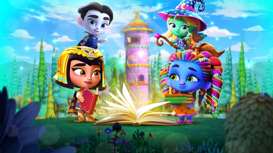 Super Monsters: Once Upon a Rhyme backdrop