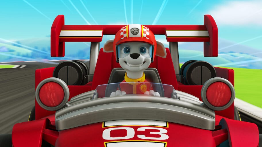 Paw Patrol: Ready, Race, Rescue backdrop