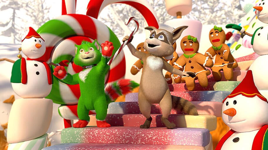 Spookley and the Christmas Kittens backdrop