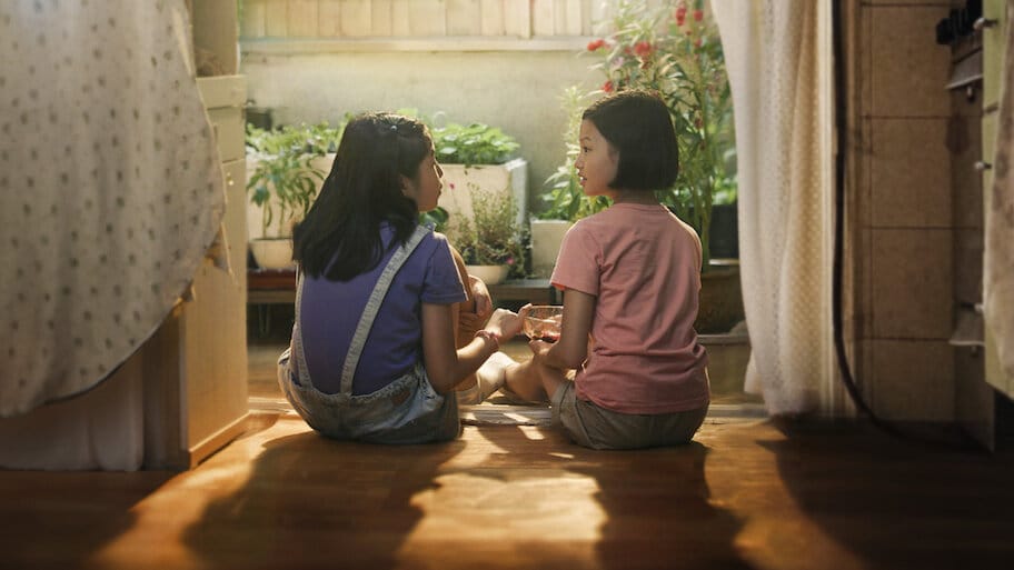 The World of Us backdrop