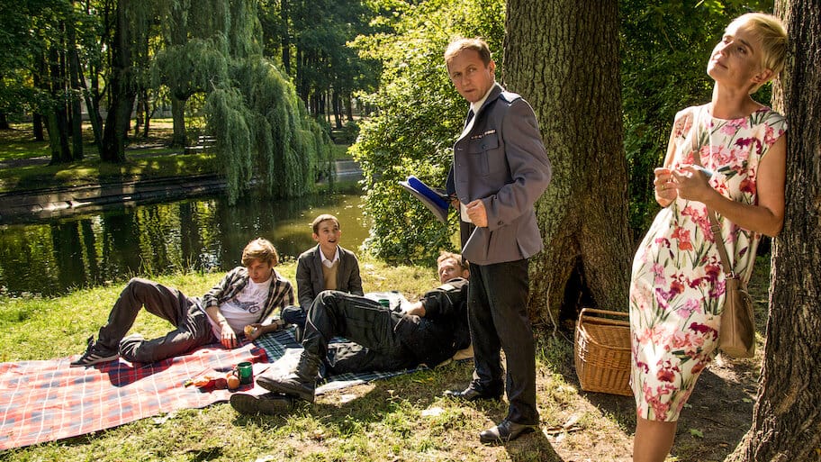 Prosta historia o morderstwie backdrop