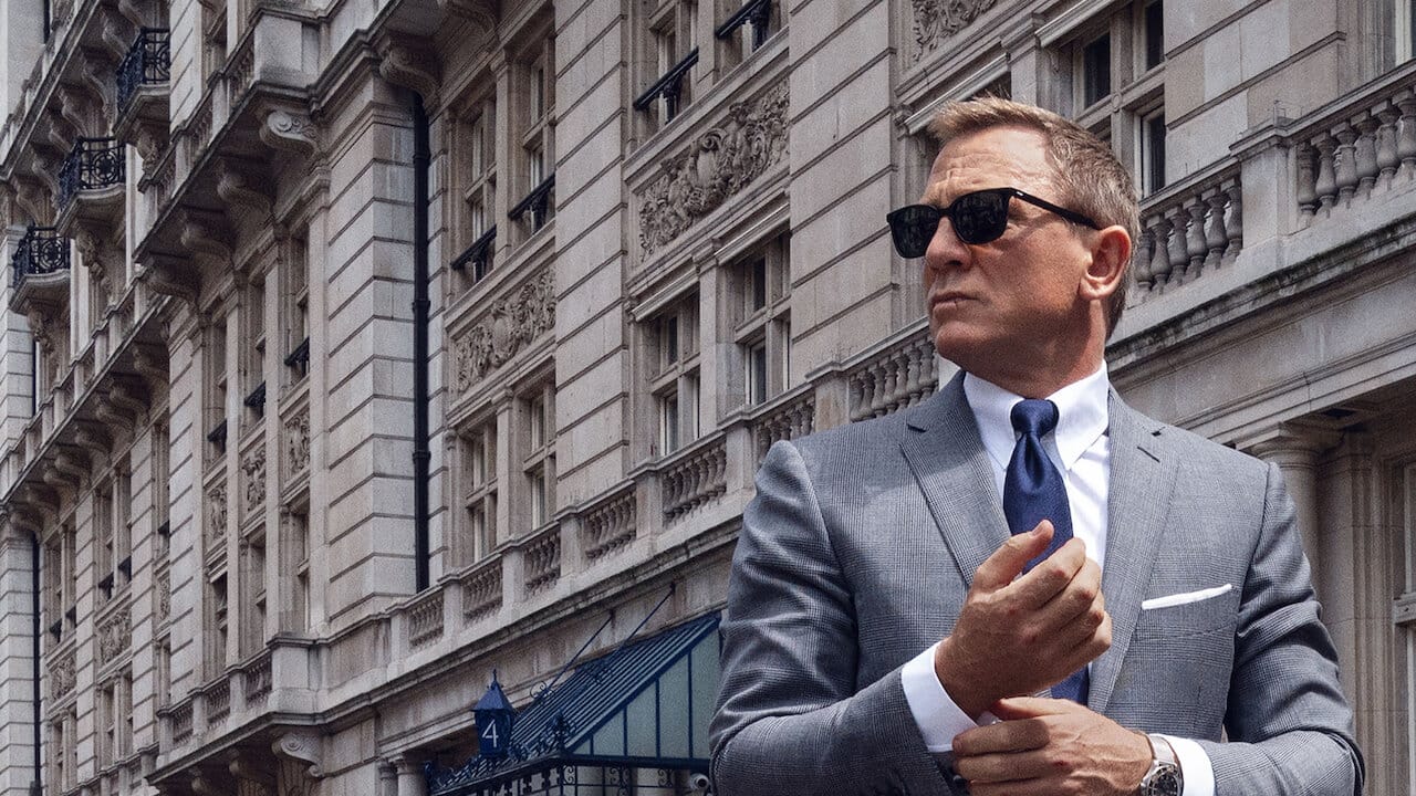 No Time to Die backdrop