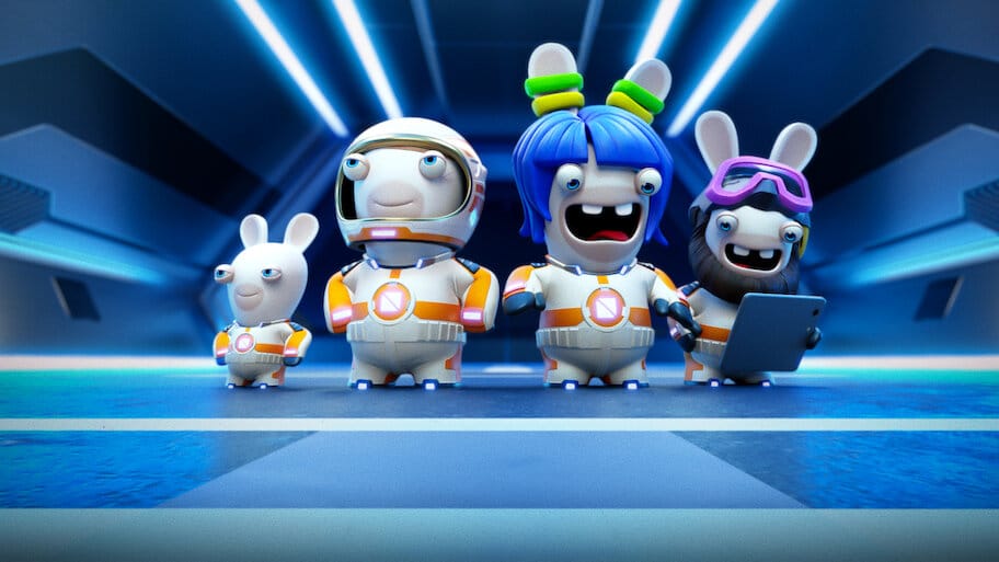 Rabbids Invasion Special: Mission to Mars backdrop