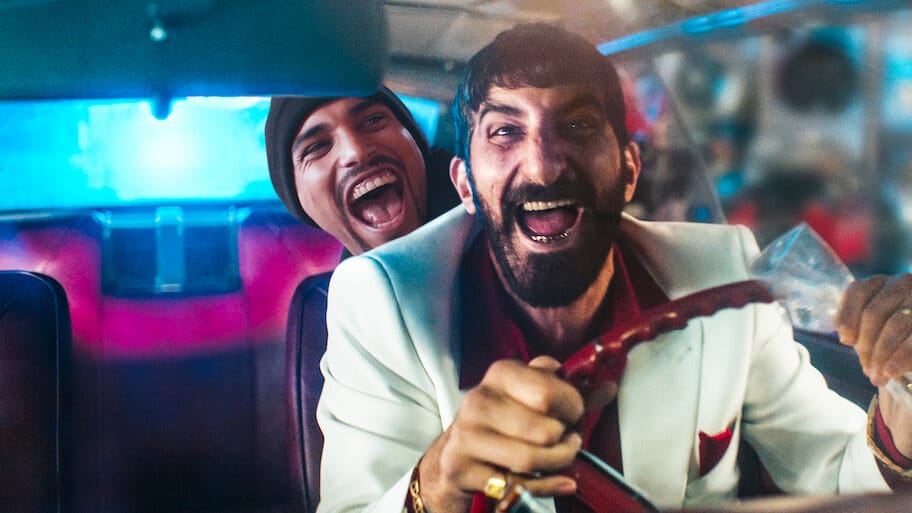 The Misadventures of Hedi and Cokeman backdrop