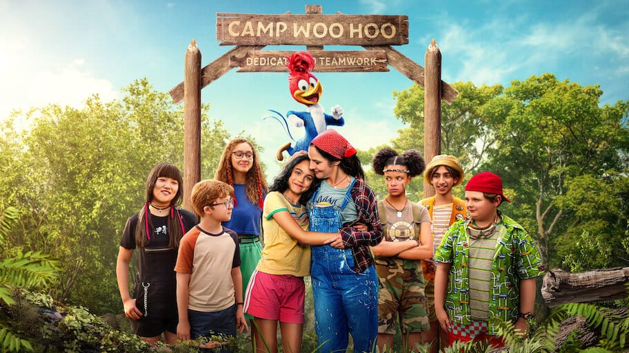 Woody Woodpecker Goes to Camp backdrop