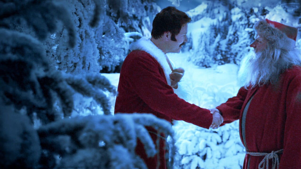 Snekker Andersen og Julenissen backdrop