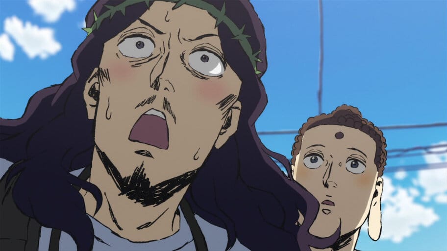Saint Young Men backdrop