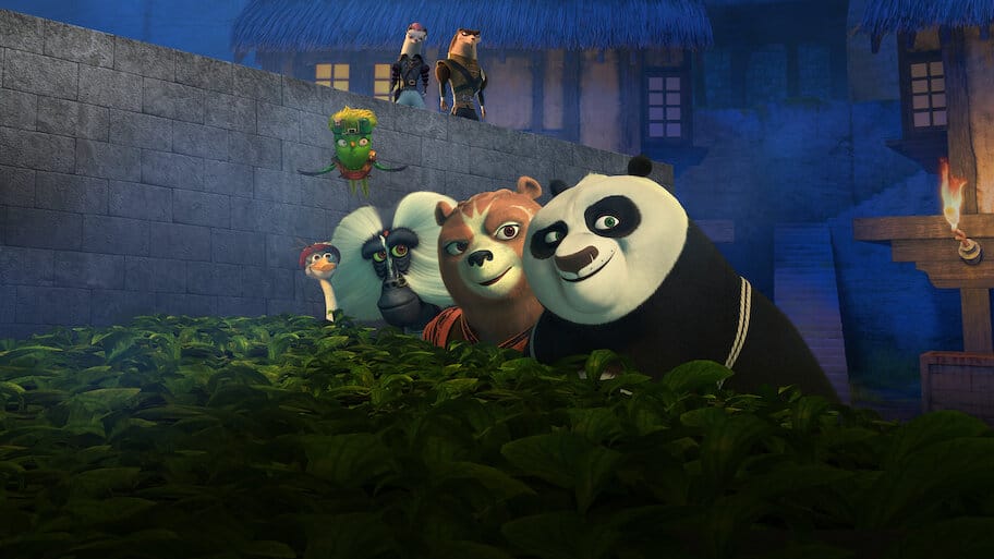 Kung Fu Panda: The Dragon Knight backdrop