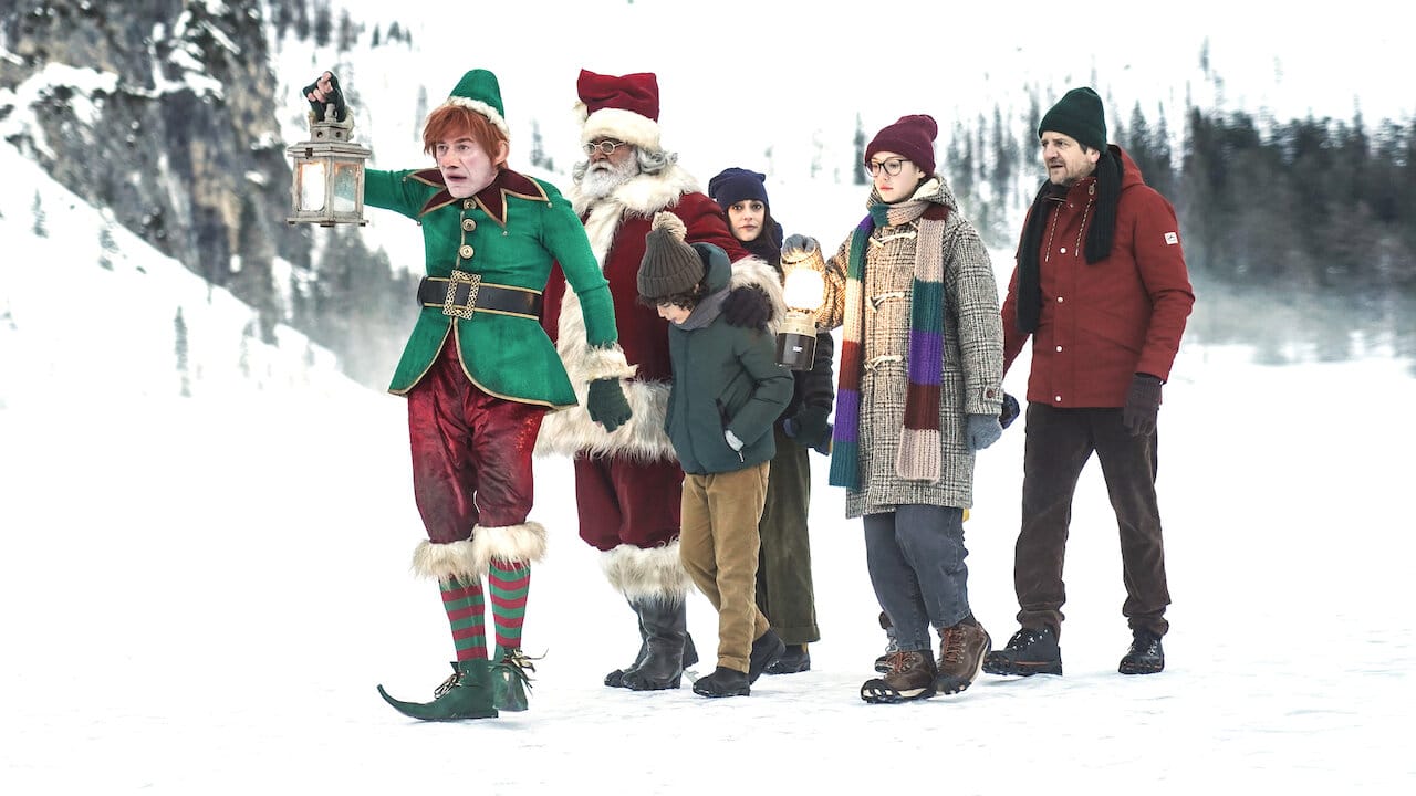 10 giorni con Babbo Natale backdrop