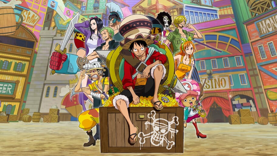 One Piece Stampede backdrop